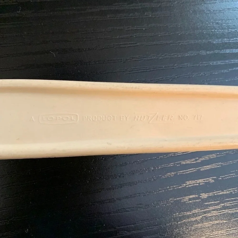 Hutzler Rare Beige Slanted‎ Spatula Nylon Slotted  Turner Flipper No 717 LOPOL